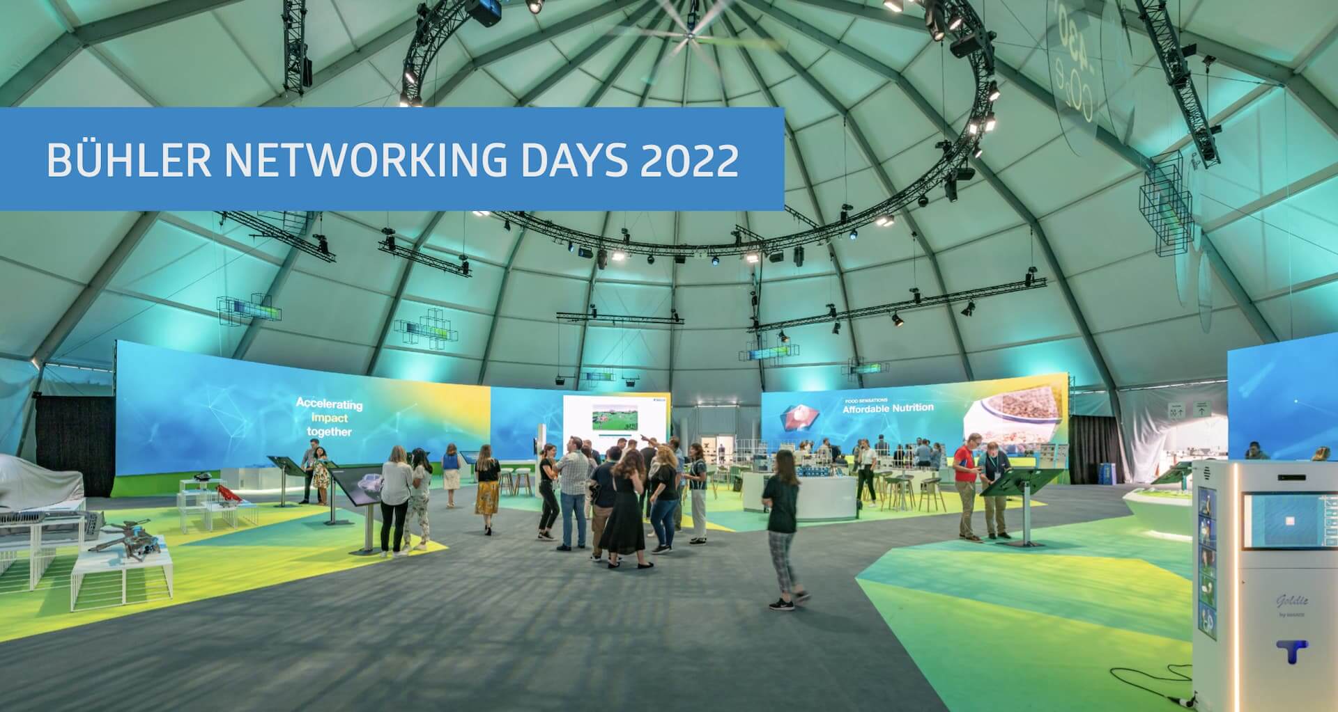 Bühler Networking Days 2022 - die Event-App machte den Unterschied