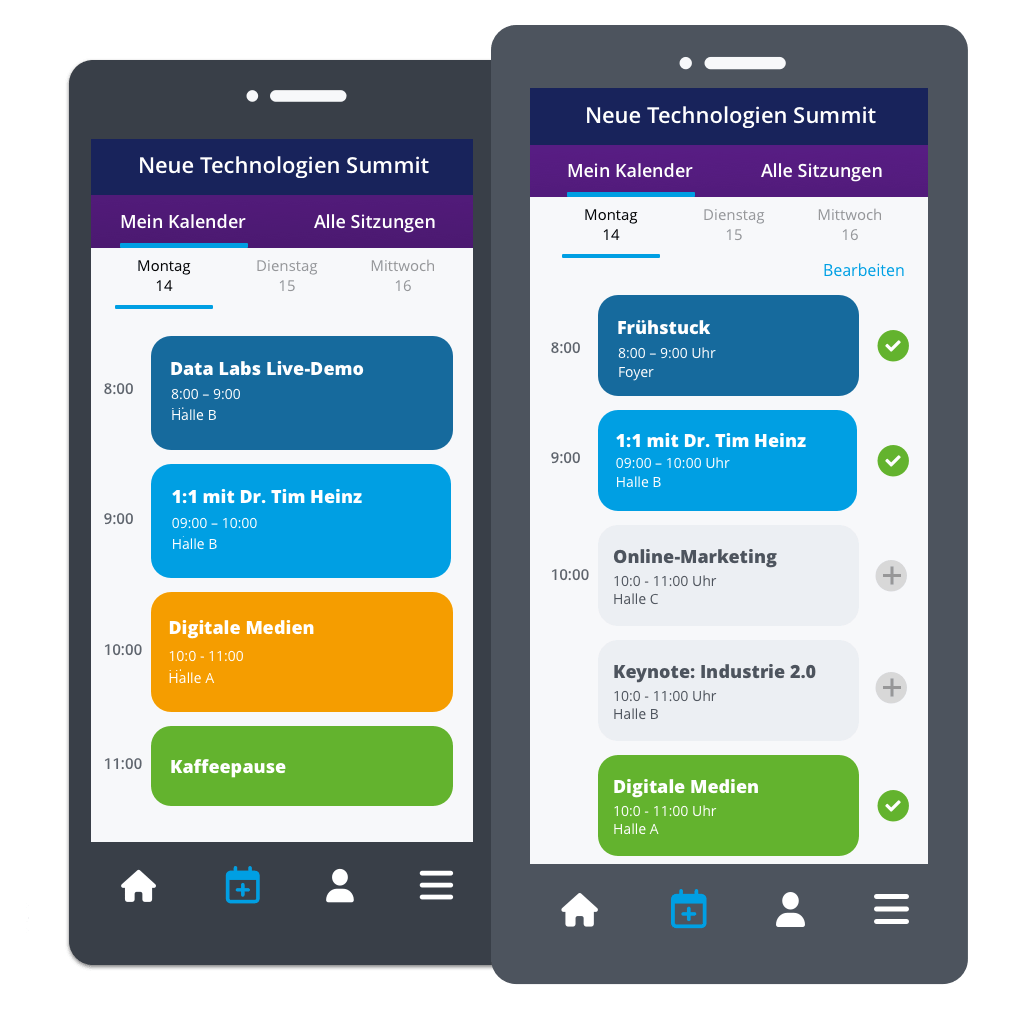 personalisierte Events mit der Event-App von Cvent | Event-Tech-Partner