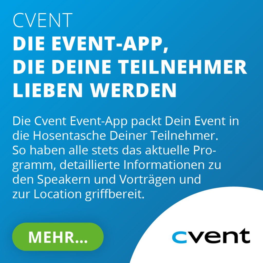 Event-App von Cvent | Event-Tech-Partner