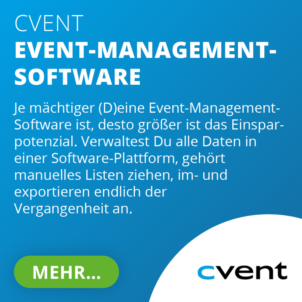 Event-Management-Software von Cvent | Event-Tech-Partner